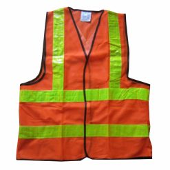 Áo lưới phản quang màu cam 001