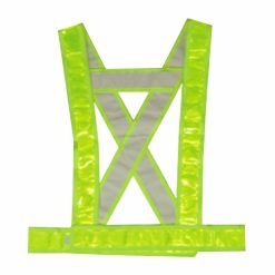 Áo dây phản quang màu xanh