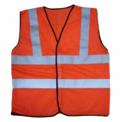 Áo lưới phản quang màu cam 003