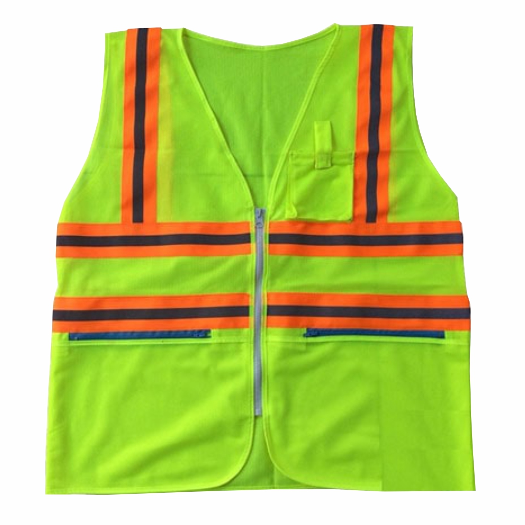 Áo lưới phản quang màu xanh nõn chuối 001