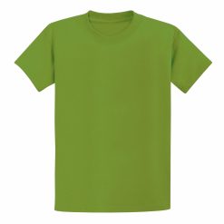 Áp phông cổ tròn màu xanh lá mạ