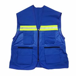 Áo gile phản quang màu xanh dương