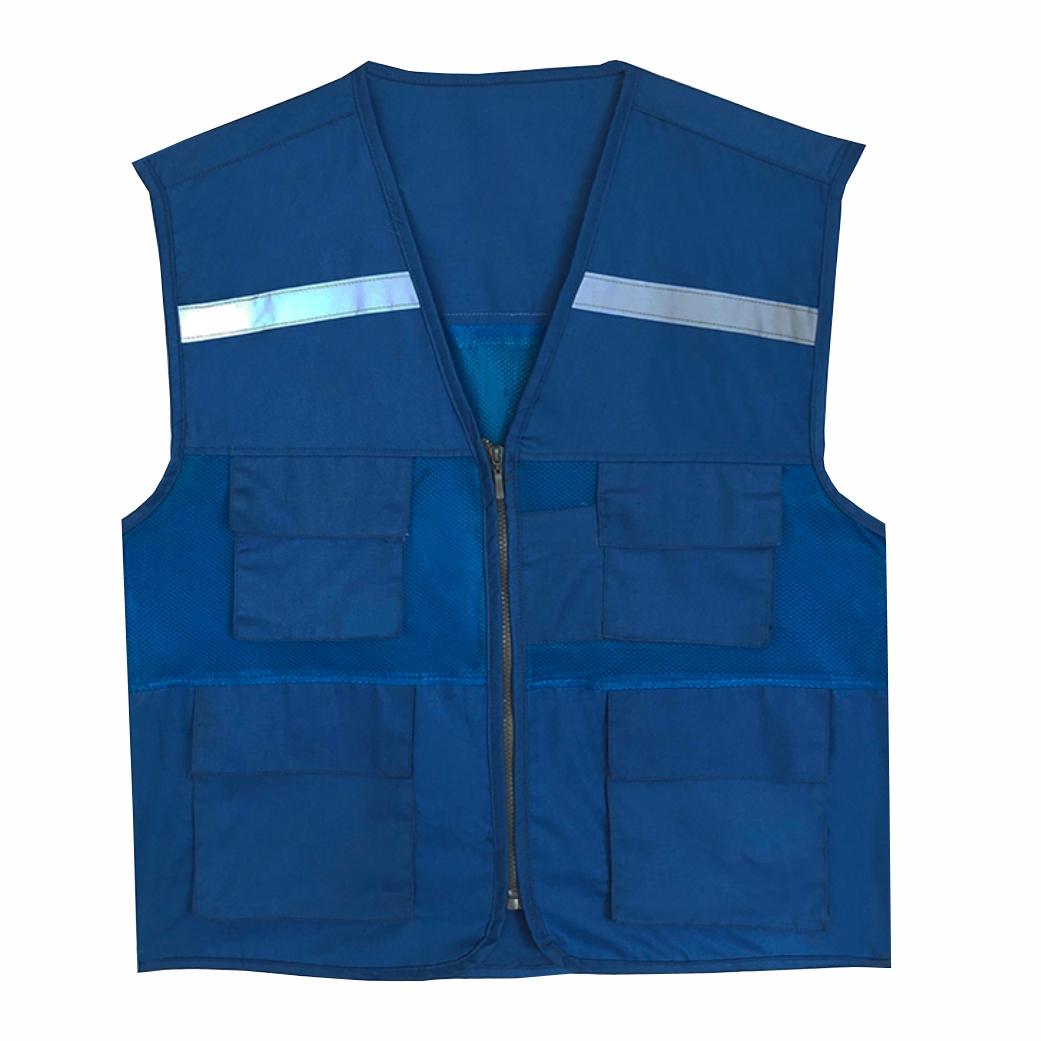 Áo gile phản quang màu xanh đậm