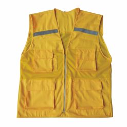 Áo gile phản quang màu vàng